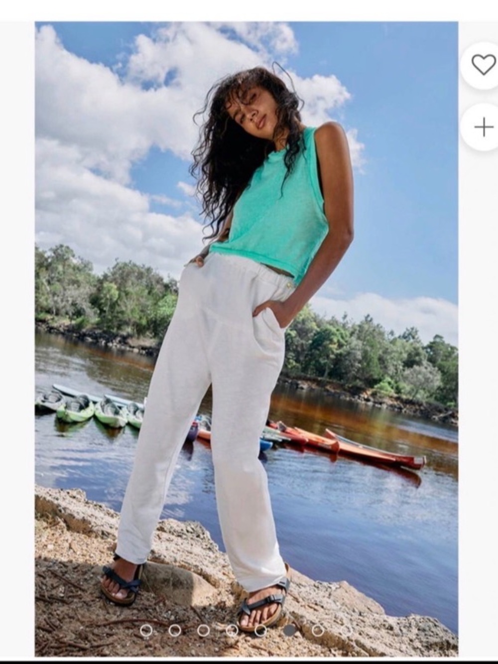 FREE PEOPLE MOVEMENT SURFSIDE JOGGER PANT / GREY